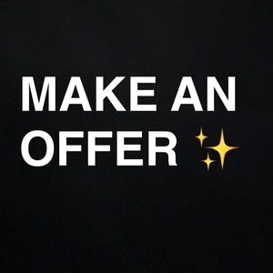 I will accept reasonable offers